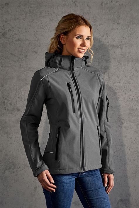 softshell jacke damen nike schwarz grau